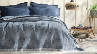 Yataş Bedding Marita 160x230 cm Lacivert Nevresim Takımı kullananlar yorumlar